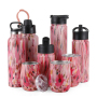 22oz 24oz 32oz 40oz Wide Mouth Potable BPA Free Leak Proof Vacuum Double Wall Thermos Metal Stainless Steel Water Bottle