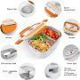 Top Seller Wholesaler Portable Food Heater Usb Hot Blue Lunch Box Warmer with Insulation Bag