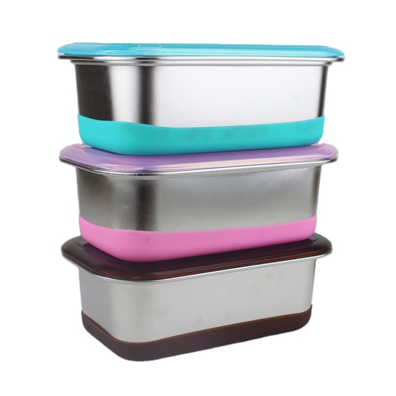 High Quality Korea Stack Stainless Steel  Keep Warm Lunch Bento Box With 2 layers
