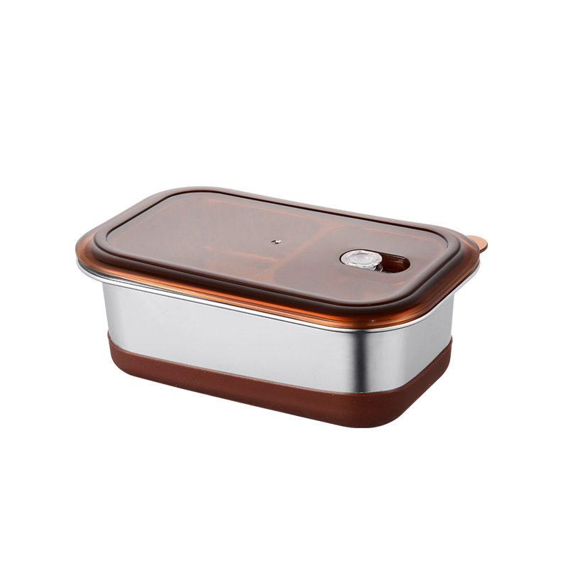 High Quality Korea Stack Stainless Steel  Keep Warm Lunch Bento Box With 2 layers