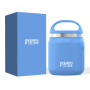 2 in 1Thermal Lunch Box 304 Stainless Steel Food Container For Kids School Vacuum Insulation Bento Lunch Box with  Nesting Bowls
