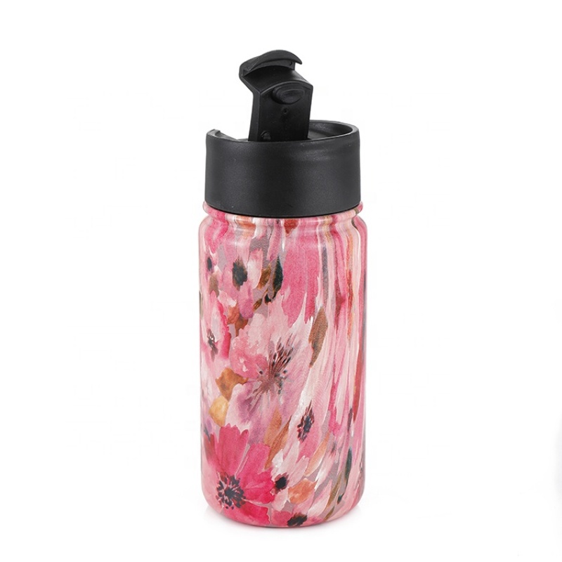 Ready to ship free item double wall vacuum flask insulated stainless steel water bottle with customer logo 18oz 32oz 48oz 64oz
