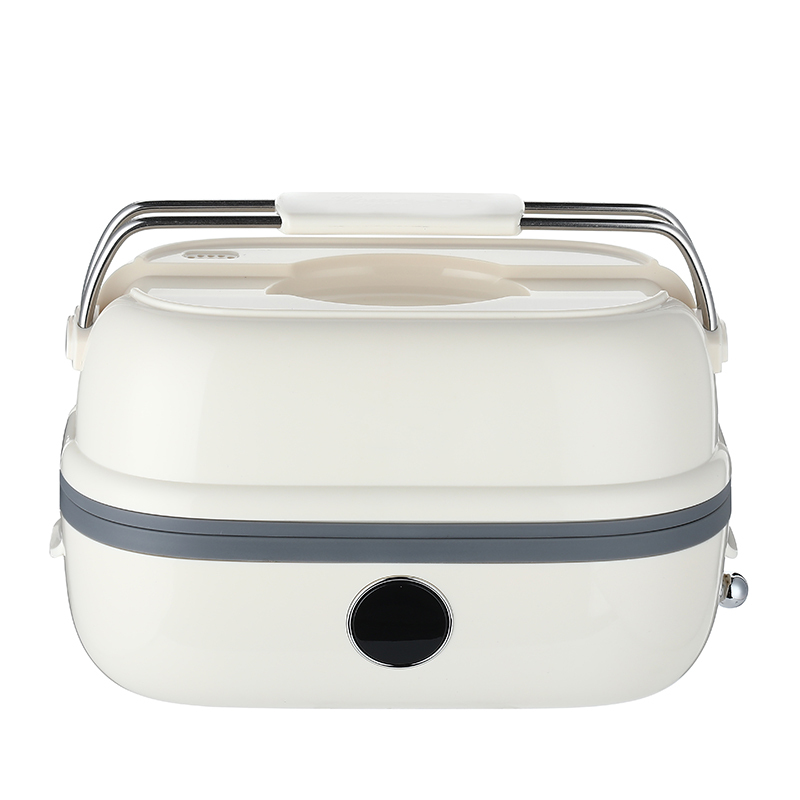 110V 220V Portable Food Warmer Food Heater with Removable Stainless Steel Container Electric Cookin Lunch Box for Home