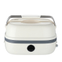 110V 220V Portable Food Warmer Food Heater with Removable Stainless Steel Container Electric Cookin Lunch Box for Home