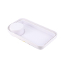 Everich Custom Logo Print Detachable Two Compartments Storage Containers Plastic Baby Bento Lunch Box with Sauce Box for Kids