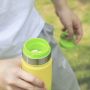 OEM Color Printing Portable Wide Mouth 18oz Double Wall Stainless Steel Thermos Vacuum Flasks Insulated Sports Water Bottles