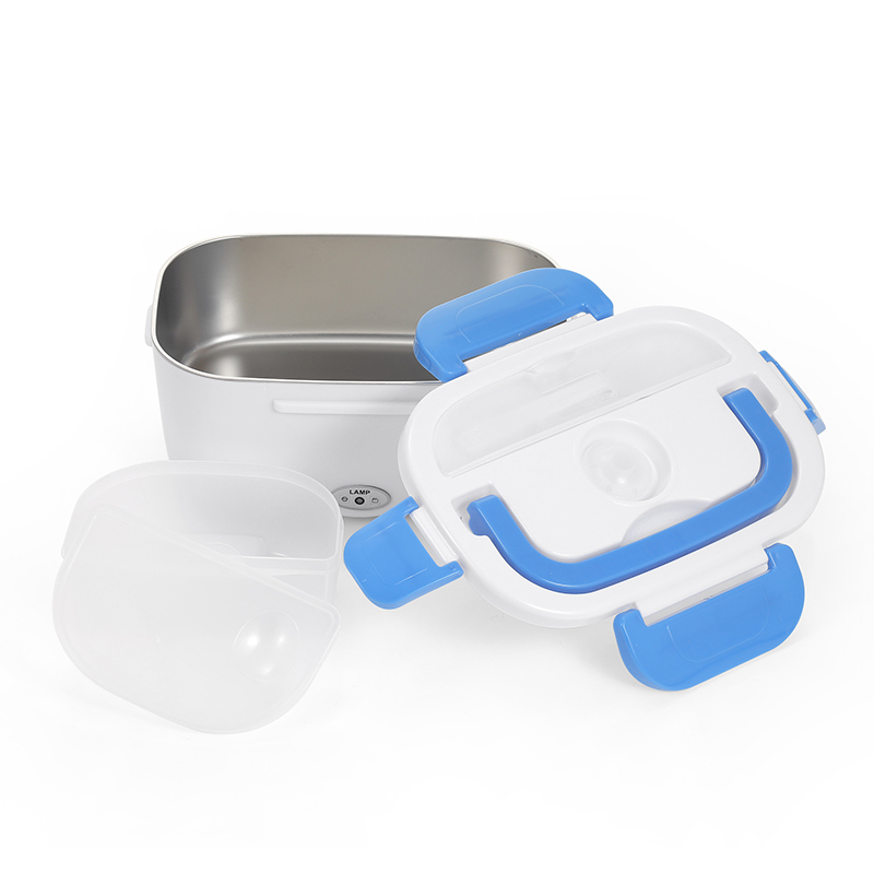 Electric Lunch Box Heating Warmer Food Container Outdoor Travel Office Portable Bag Car Bento Box with Cooler Bag