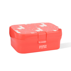Outdoor Portable OEM Custom Logo Print Pure Color Small 450ml Plastic PP Food Bento Lunch Box for School Children Kids Outdoor Portable OEM Custom Logo Print Pure Color Small 450ml Plastic PP Food Bento Lunch Box for School Children Kids