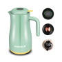 Custom Logo 950ml Tank Copper Plating Smart Temperature Display Thermos Flasks Stainless Steel Electric Coffee Tea Water Kettle