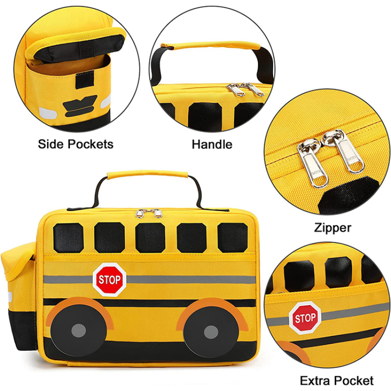 2023 ODM New design Cute kids bento lunch box Food jar with water bottle and lunch bag sets bpa free eco-friendly lunch box kids
