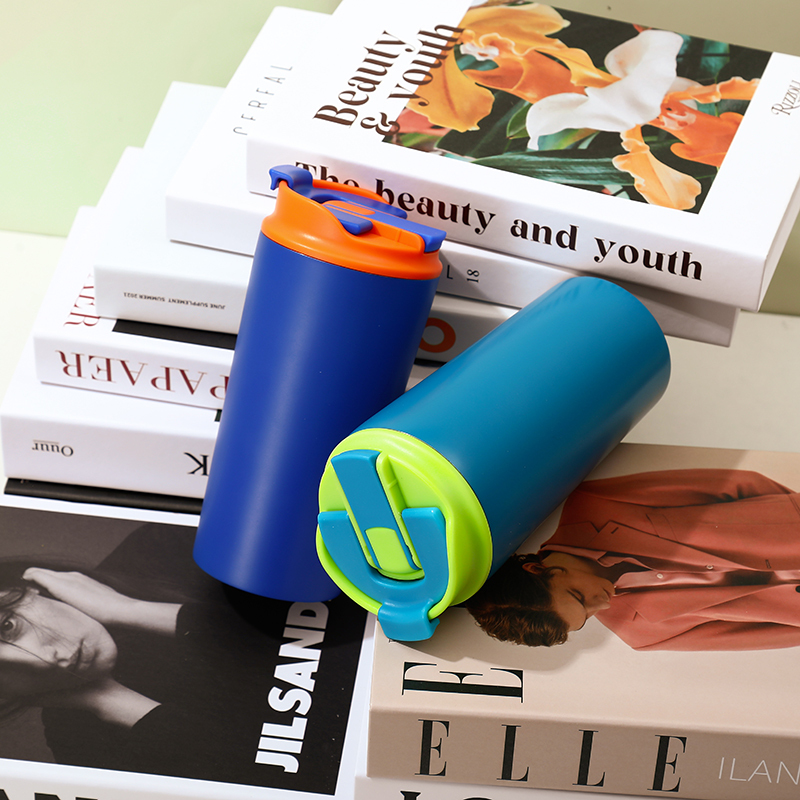 Customization Colorful Directly drinking Double Wall 304 Stainless Steel Water Cup Vacuum Thermos Insulated Coffee Tumbler Cups