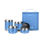 Leak-proof powder coating Portable Food Jar Double Wall Stainless Steel Vacuum Insulated Food Thermal Container Flask