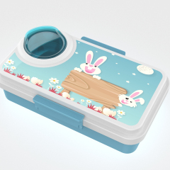 ABS material Microwavable Leakproof Plastic Bento Lunch Box Salad Sauce Box For hiking good quality food container ABS material Microwavable Leakproof Plastic Bento Lunch Box Salad Sauce Box For hiking good quality food container