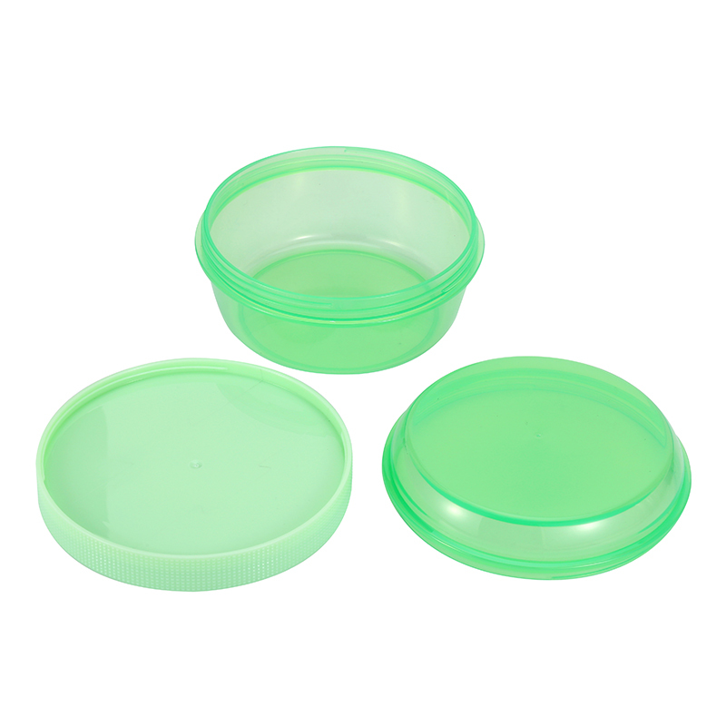 New Arrival Customized 250ml Round PP Food Container Bento Lunch Box Food Jar with Ice Box