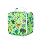 Custom cartoon print travel camping waterproof thermal lunch bag kids insulated cooler lunch bag for school