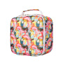 Custom cartoon print travel camping waterproof thermal lunch bag kids insulated cooler lunch bag for school