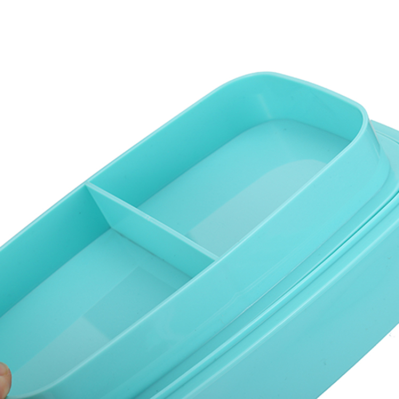 2020 Best Seller Food Storage Container Set Lunch Box Recycled Plastic Storage Boxes & Bins Eco-friendly Square Microwavable