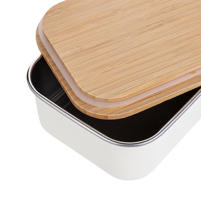 Custom Logo Print 900ML Single Wall Bento Lunch Box Food Containers with Bamboo Lids &Thermos Insulated Vaccum Food Jar for Kids