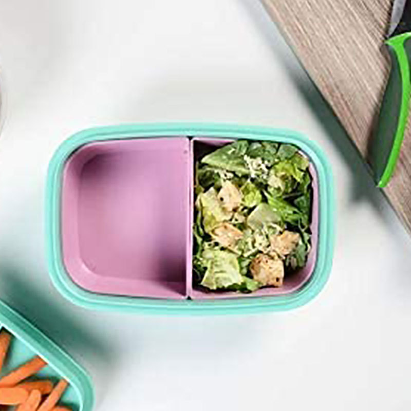 Everich OEM ODM Wholesale Outside School 1000ml Plastic PP Kids Bento Lunch Box with BPA Free Lid Ice Storage Box