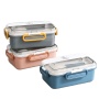 304 Stainless Steel Thermal Insulation Compartment Modern Style Lunch Box With Single Layer