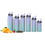 OEM ODM New Design 18oz 25oz Wide Mouth Double Wall 304 Insulated Stainless Steel Water Bottles with Straw Lid and Tea Infuser