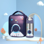 Custom kids insulated lunch bag and double wall stainless steel vacuum thermal insulated water bottle set
