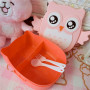 Dinner Spoon Fork Sets Food Grade PP  Western Design Unique Animal Owl Dinnerware Cake Storage Cute Bento Lunch Boxes for Kids