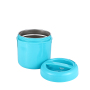 Portable Cute Paint 500ml Colorful Lunch Box PP 304 Stainless Steel Thermos Vaccum Insulated Food Storage Jars with Handle Cover