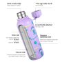 OEM Custom Cola Shape School Student Double Wall Stainless Steel Thermos Vaccumm Drinking insulated Water Bottle for Kids