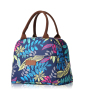 Ready To Ship 2021 portable fashion flower printing insulated thermal food cooler lunch bags for women