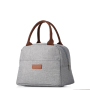 Ready To Ship 2021 portable fashion flower printing insulated thermal food cooler lunch bags for women