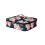 Ready To Ship 2021 portable fashion flower printing insulated thermal food cooler lunch bags for women