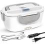 Office 110V/220V/12V Car Electric Heated Lunch Box with Compartment