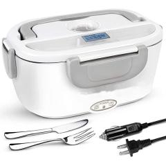 Office 110V/220V/12V Car Electric Heated Lunch Box with Compartment Office 110V/220V/12V Car Electric Heated Lunch Box with Compartment