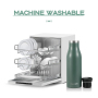 Sweat-proof BPA Free to Keep Cold 24 Hours Double Wall Bottle With Lid Stainless Steel Vaccum Water Bottles Insulated for Hiking
