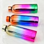 2022 New Design Custom Logo Print Cola Bottle Copper Color Gold Plating Stainless Steel Thermos Vacuum Insulated Water Bottles