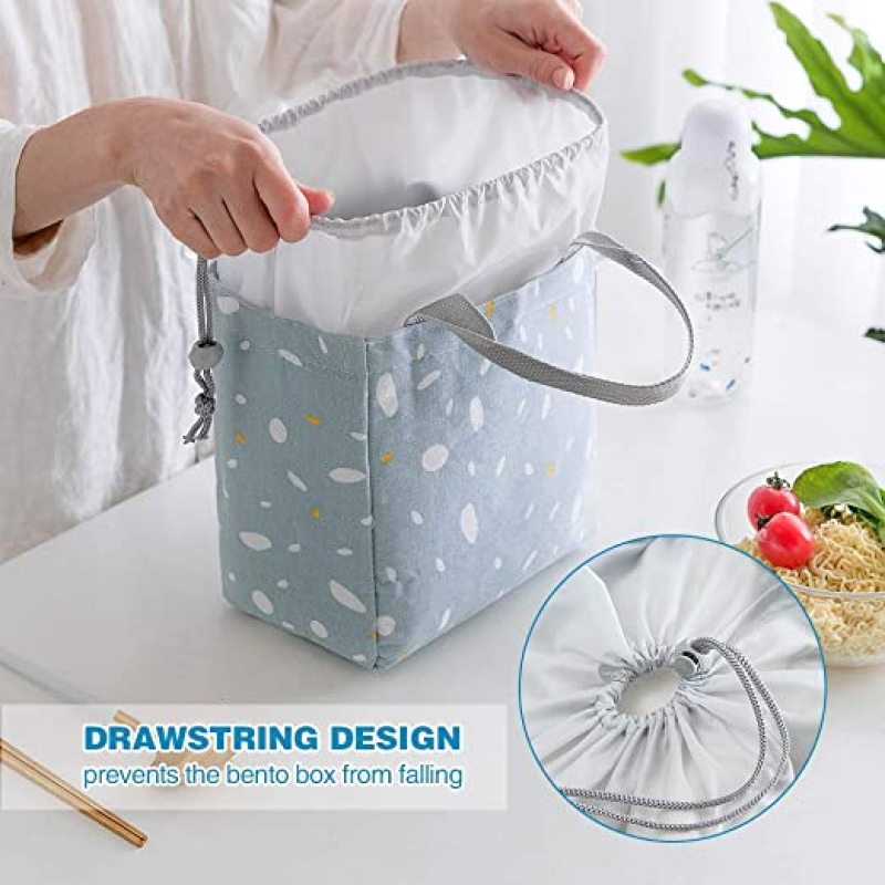 3-In-1 Compartment Leak-proof Bento Lunch Box  Meal Prep Containers with Utensils Bento Box Japanese Lunch Box Kit