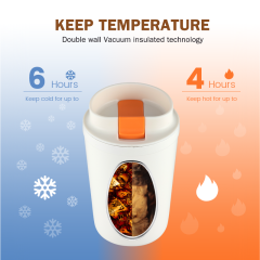 BPA Free Leak Proof Customization Powder Coated 10oz 350ml 18/8 Stainless Steel Tea Mug insulated Coffee Tumbler Cup
