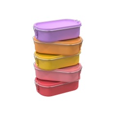 33 oz Custom School Metal Leakproof Tiffin 304 Stainless Steel Bento Lunch Box for Kids Adults with Compartments