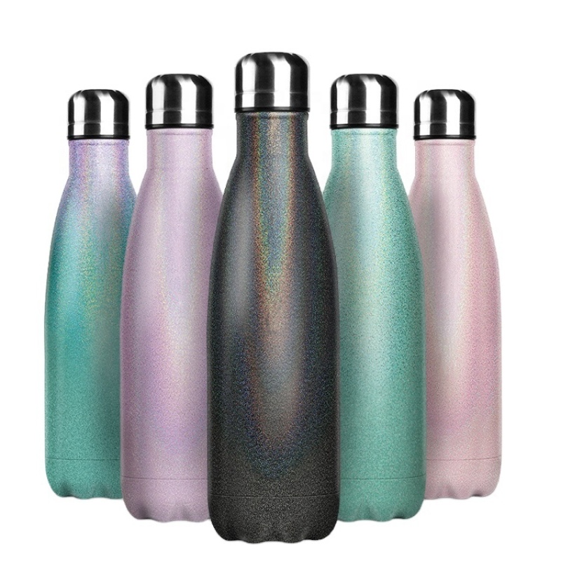 Ready To Ship Everich Double Wall Vacuum Insulated Flask Stainless Steel  Cup Cola Shaped Travel Sport Water Bottle