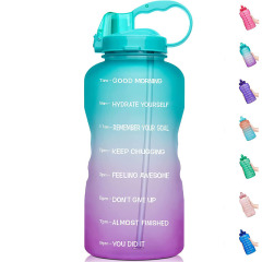 2021 new design everich a gallon 2L/64oz plastic good quality customization Big straw water bottle with handle time marker 2021 new design everich a gallon 2L/64oz plastic good quality customization Big straw water bottle with handle time marker