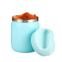 2 in 1 Vacuum Lunch Box Design Leak Proof Triple Layer Thermal Insulated 304 Stainless Steel New Vacuum Food Container With Lids