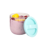 2 in 1 Vacuum Lunch Box Design Leak Proof Triple Layer Thermal Insulated 304 Stainless Steel New Vacuum Food Container With Lids