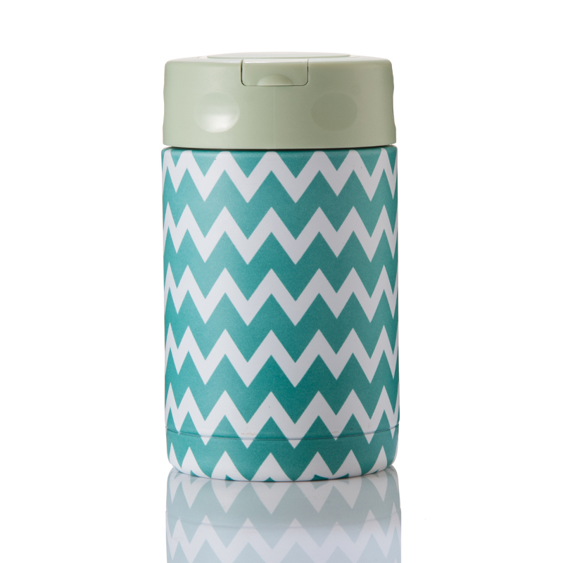 350ML/500ML Portable Round Shape Leakproof vacuum Insulated Stainless Steel thermal Food Jar
