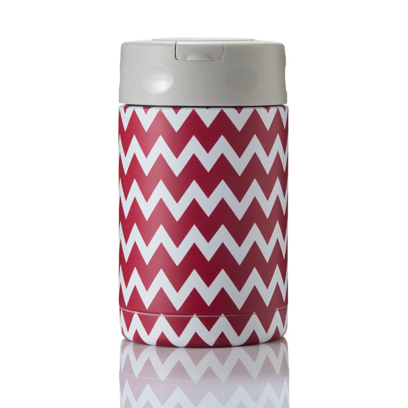 350ML/500ML Portable Round Shape Leakproof vacuum Insulated Stainless Steel thermal Food Jar