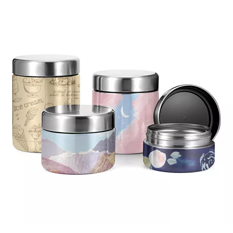 High Quality ODM OEM Customization Double wall 304 Stainless Steel Thermos Insulated Storage Food Jar