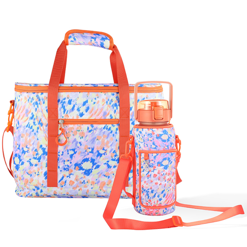 New Design ODM OEM Big Capacity Portable Neoprene Color Logo Custom Insulated Cooler Bags for Water Bottles