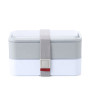 Microwavable Office School  2 Layer Bamboo Lid Lunch Box Leakproof Food Container Japan Lunch Box With Fork Spoon and lunch bag