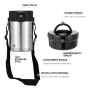 ODM New Mould 304 Stainless Steel Round Insulated Stackable Thermo food Container Bento Lunch Box