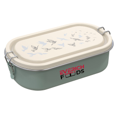 Portable Creative Custom Logo Print Divided Two Compartments Single Wall 304 Stainless Steel Bento Lunch Box for Kids Adults Portable Creative Custom Logo Print Divided Two Compartments Single Wall 304 Stainless Steel Bento Lunch Box for Kids Adults